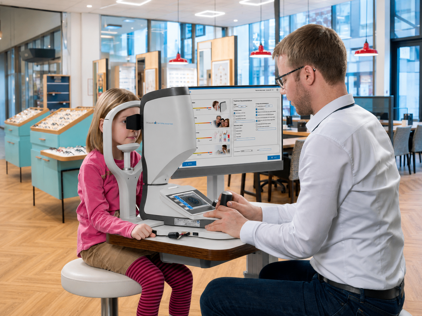 Myopia Master Gerät bei GRONDE für Kinder-Myopie-Vorsorge