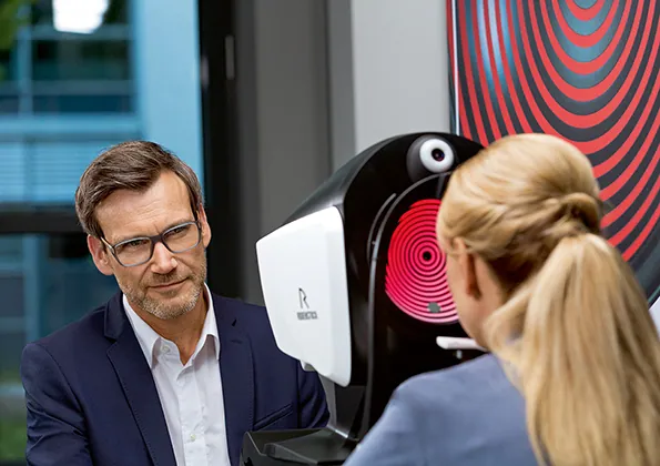 Augenvermessung mit modernem Scanner bei GRONDE