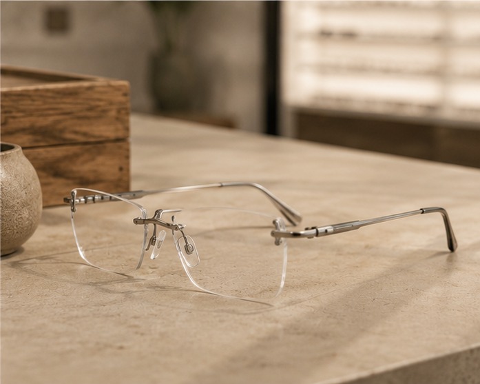 Randlos · Bohrung Brille — Beispiel
