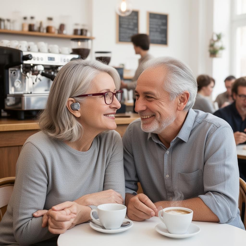 Restaurants und belebte Orte