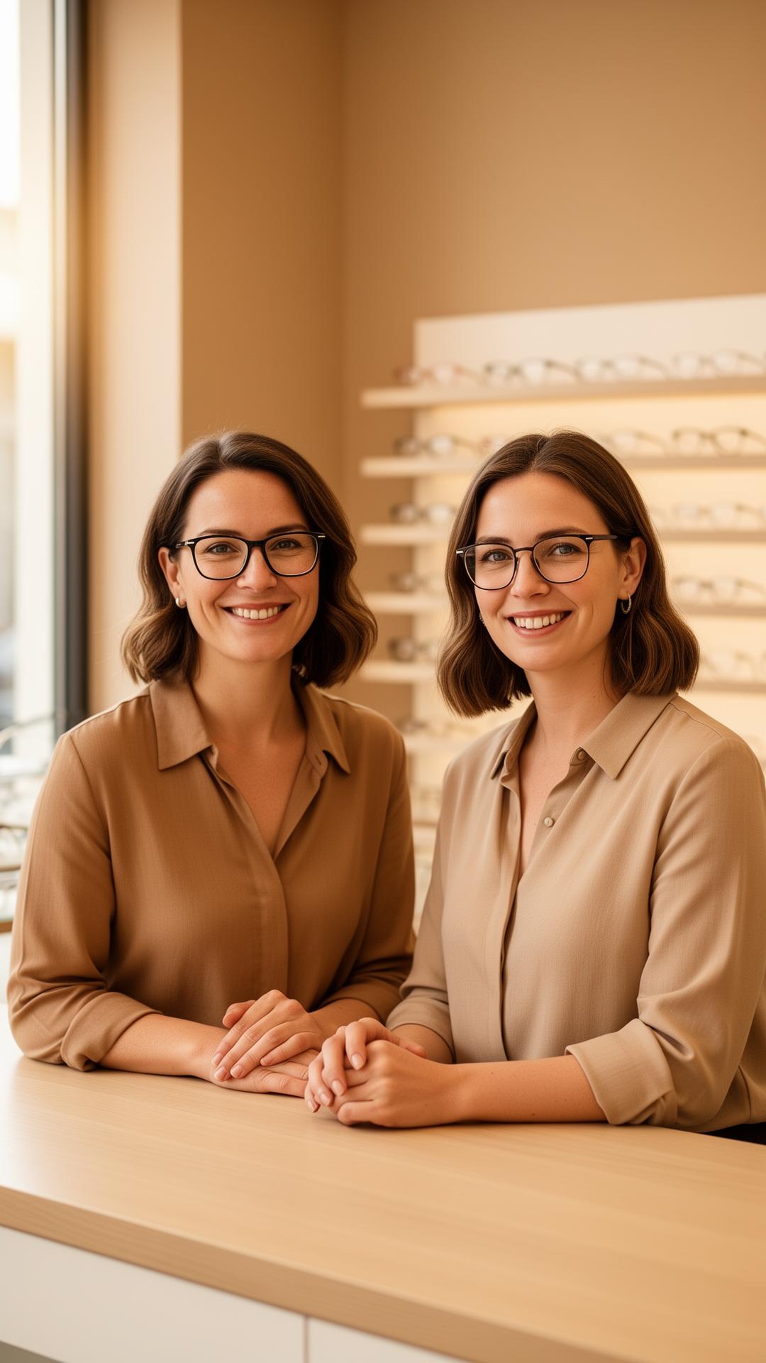Annika und Nicole — Feel-Free-Team Kontaktlinsen-Abo bei GRONDE