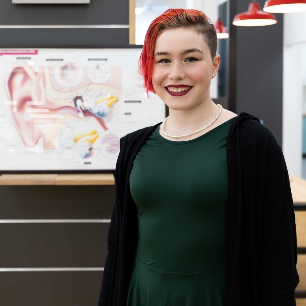 Kai Bühl, Hörakustikerin bei GRONDE Sehen & Hören, Bobingen