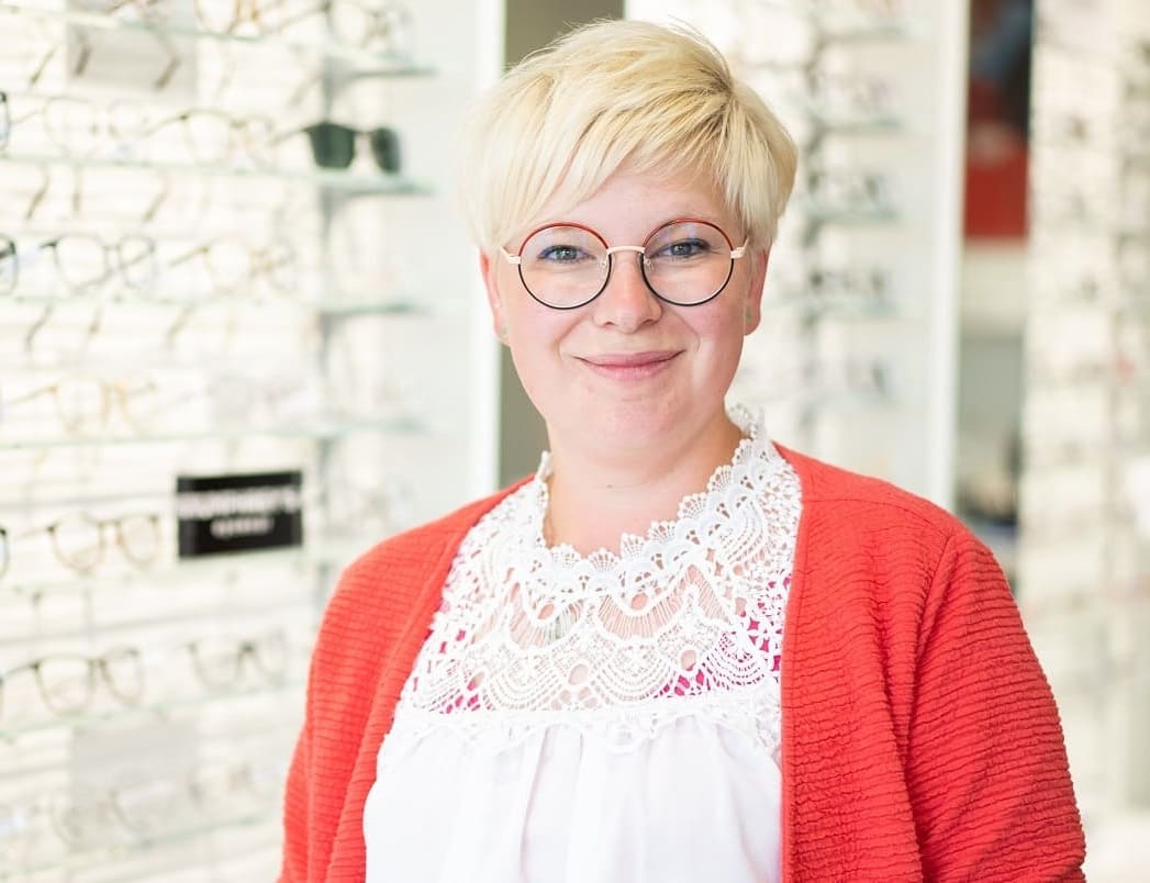 Ulrike Morawitzky, Augenoptikerin bei Optiker Gronde in Augsburg-Göggingen in der Bergiusstraße