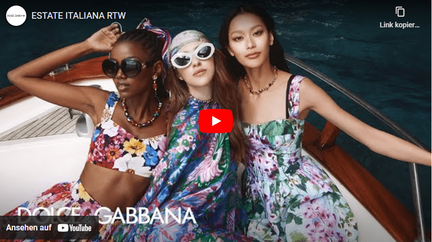 Dolce & Gabbana Video Estate Italiana im Online-Shop von Optiker Gronde
