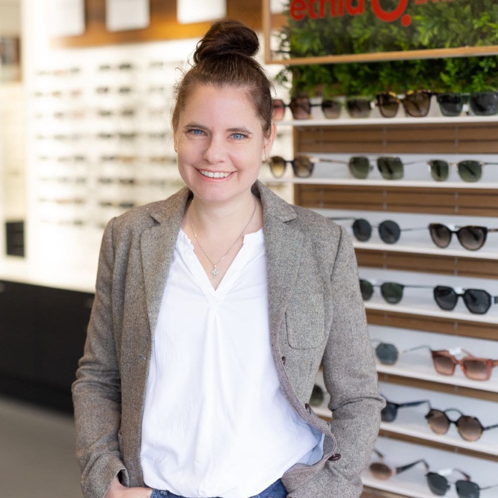 Mareike Utz, Augenoptikerin und Optometristin bei Optiker Gronde in Stadtbergen