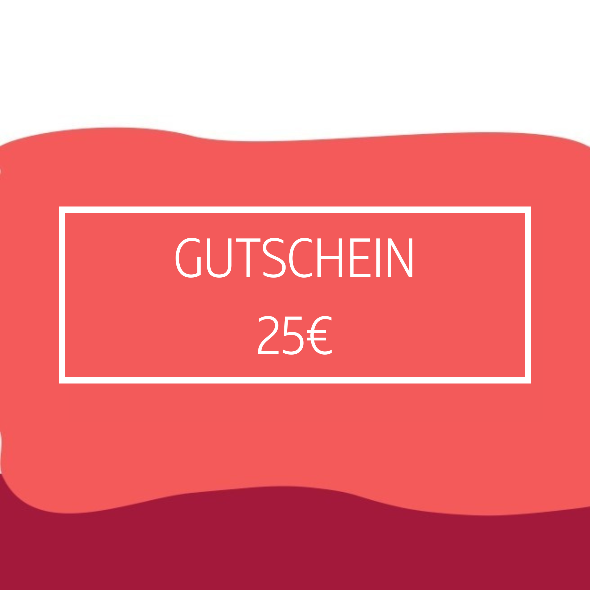 Gutschein 25 €