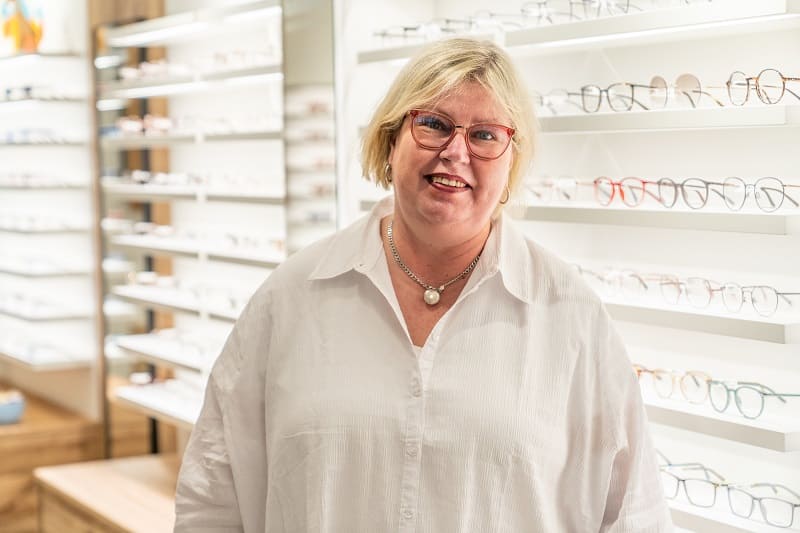 Ursula Trinkaus, Augenoptikerin bei Optik Gronde in Schwabmünchen