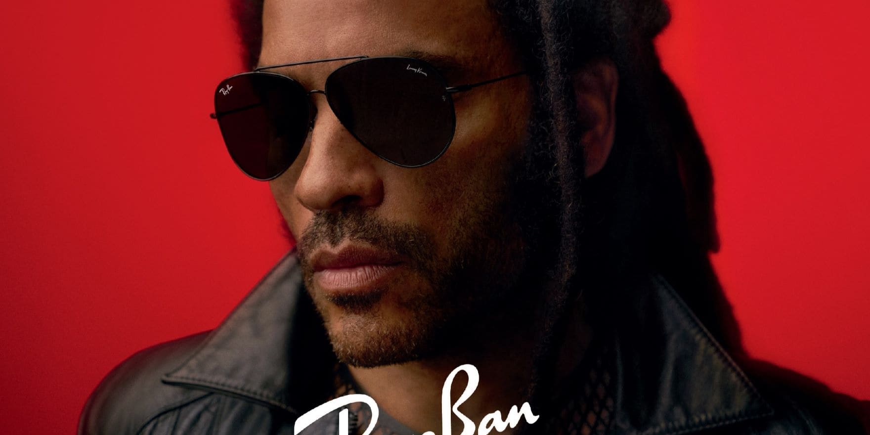 Lenny Kravitz trägt Ray-Ban Sonnenbrille Reverse Aviator. Bei Gronde Sehen & Hören