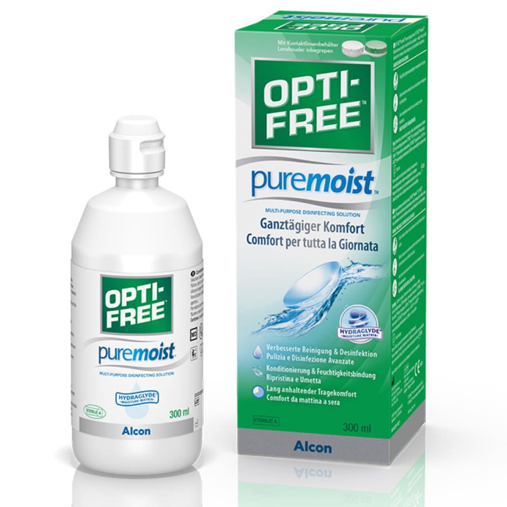 Alcon Opti-Free PureMoist Kombilösung 300ml von Optiker Gronde, Front2