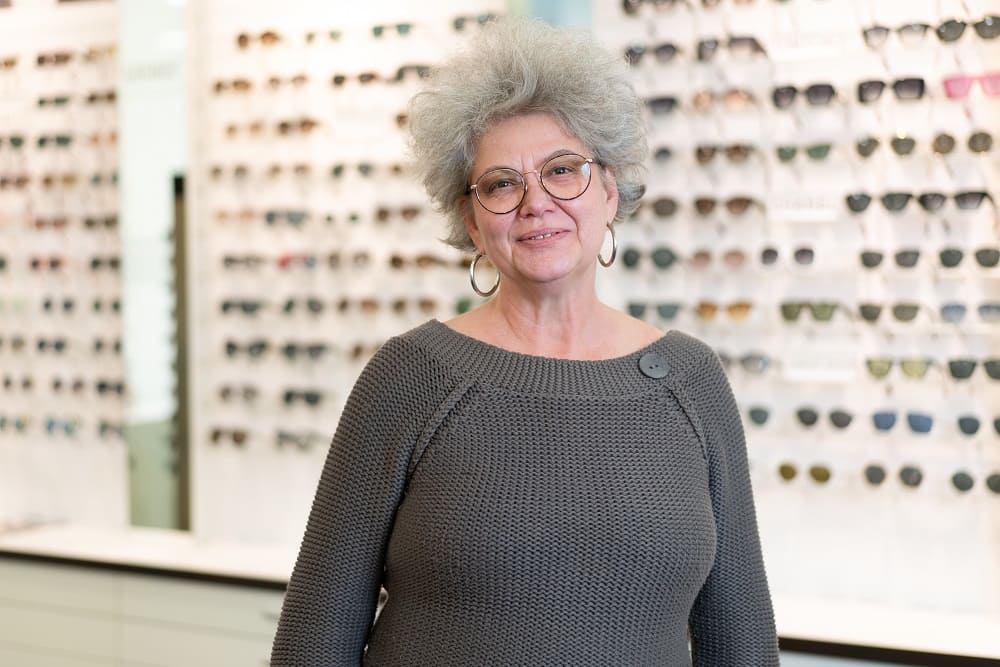 Gabrielle Bachmann, Fachverkäuferin Augenoptik bei Optiker Gronde in Augsburg in der City-Galerie