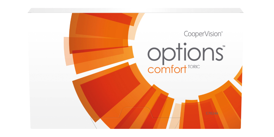 Cooper Vision Options Comfort Monatslinse Torisch von Optiker Gronde, Front