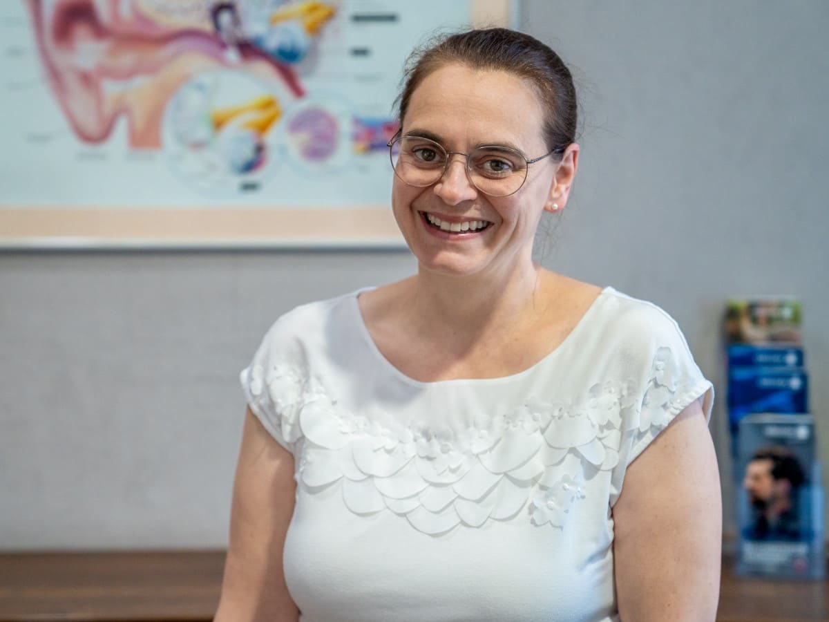 Simone Mayer, Hörakustikmeisterin bei GRONDE Sehen & Hören in Bobingen