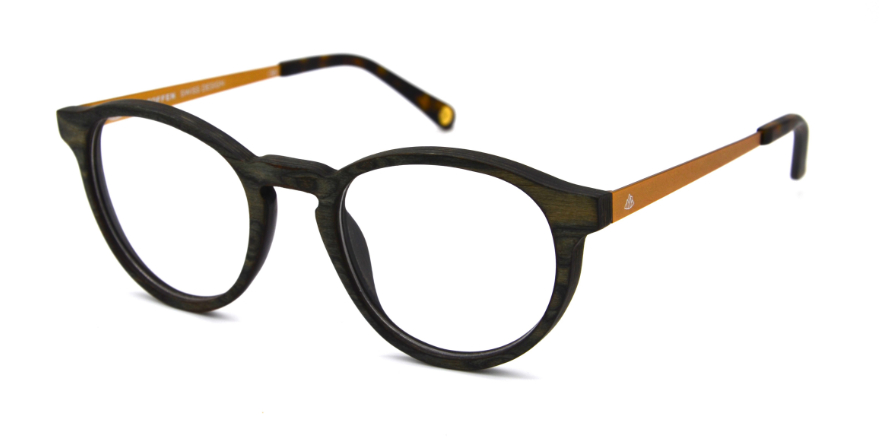 Einstoffen Brille MILADY WALNUSSWURZEL von Optiker Gronde, Seite