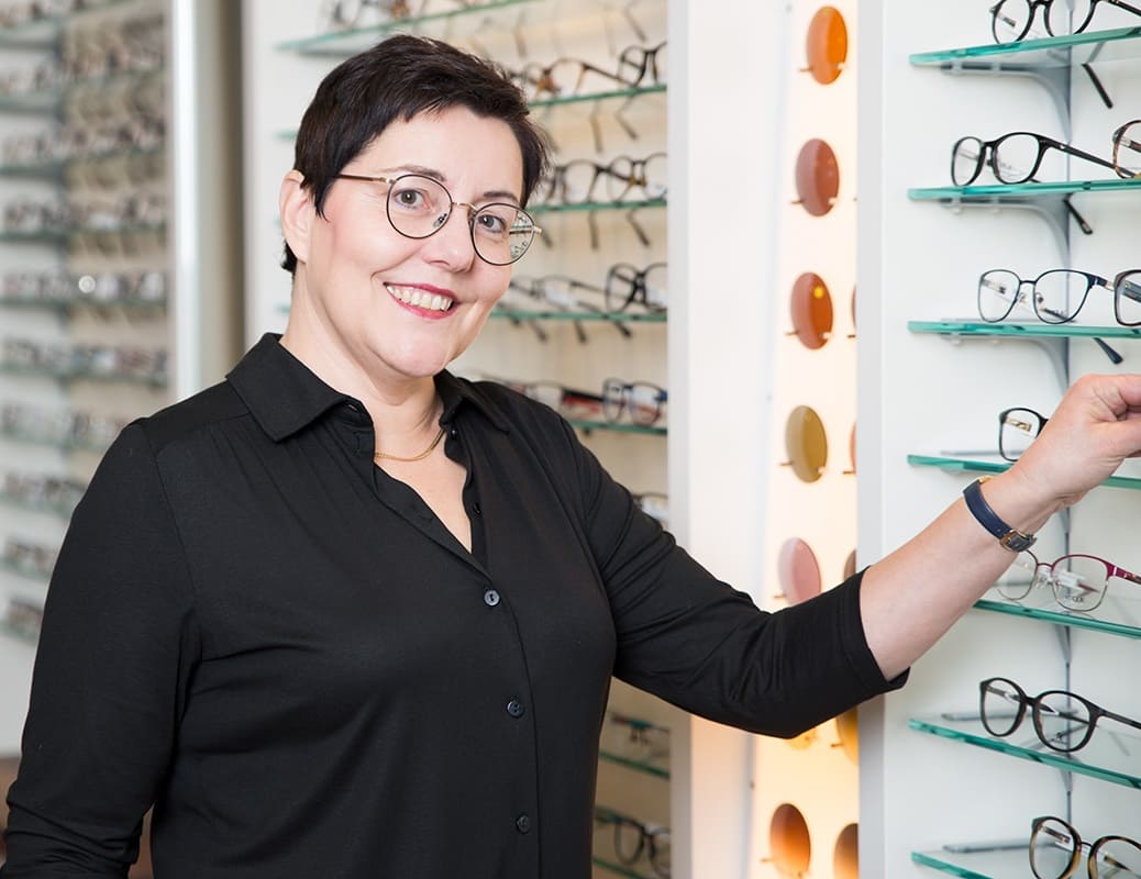 Marika Orban, Augenoptikerin und Kontaktlinsenspezialistin bei Optik Gronde in Schwabmünchen