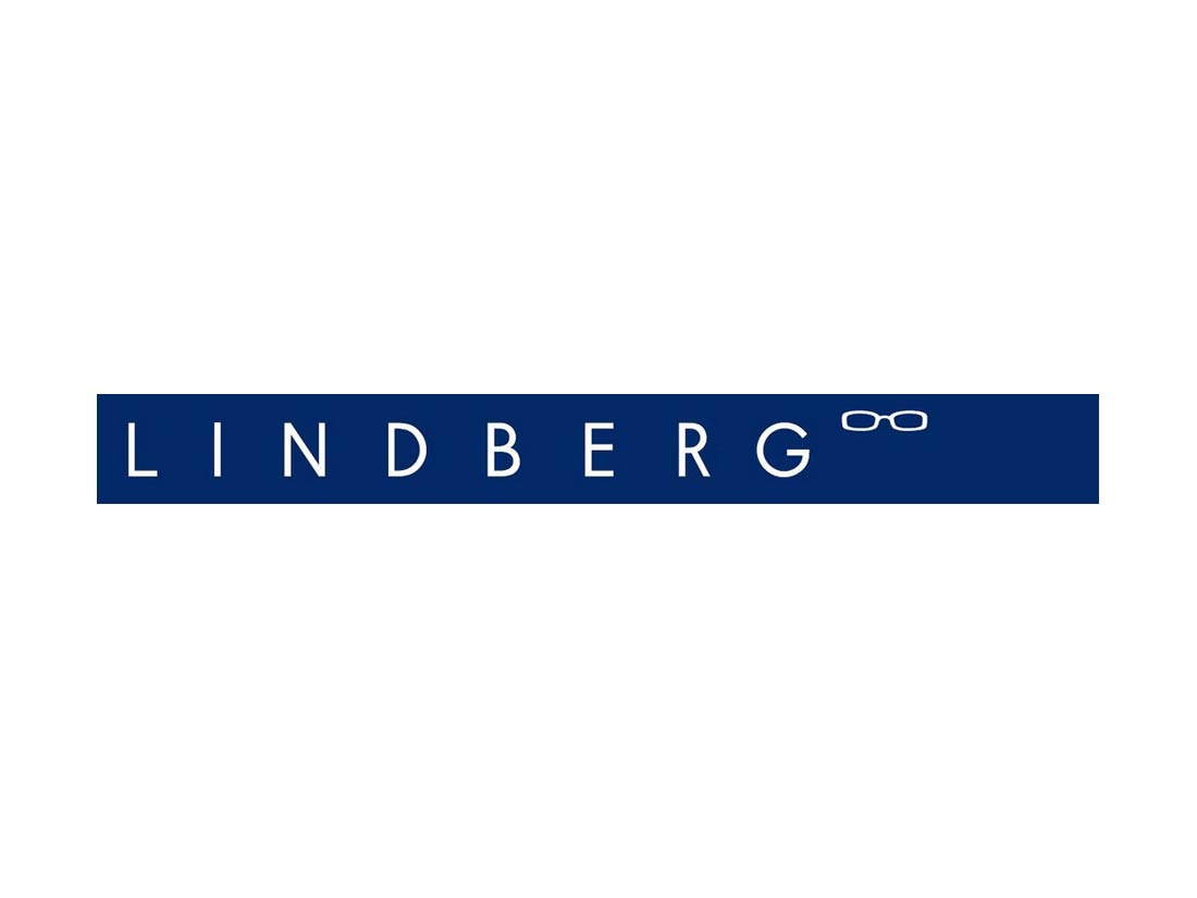 Lindberg-Logo bei Optiker Gronde, Augsburg