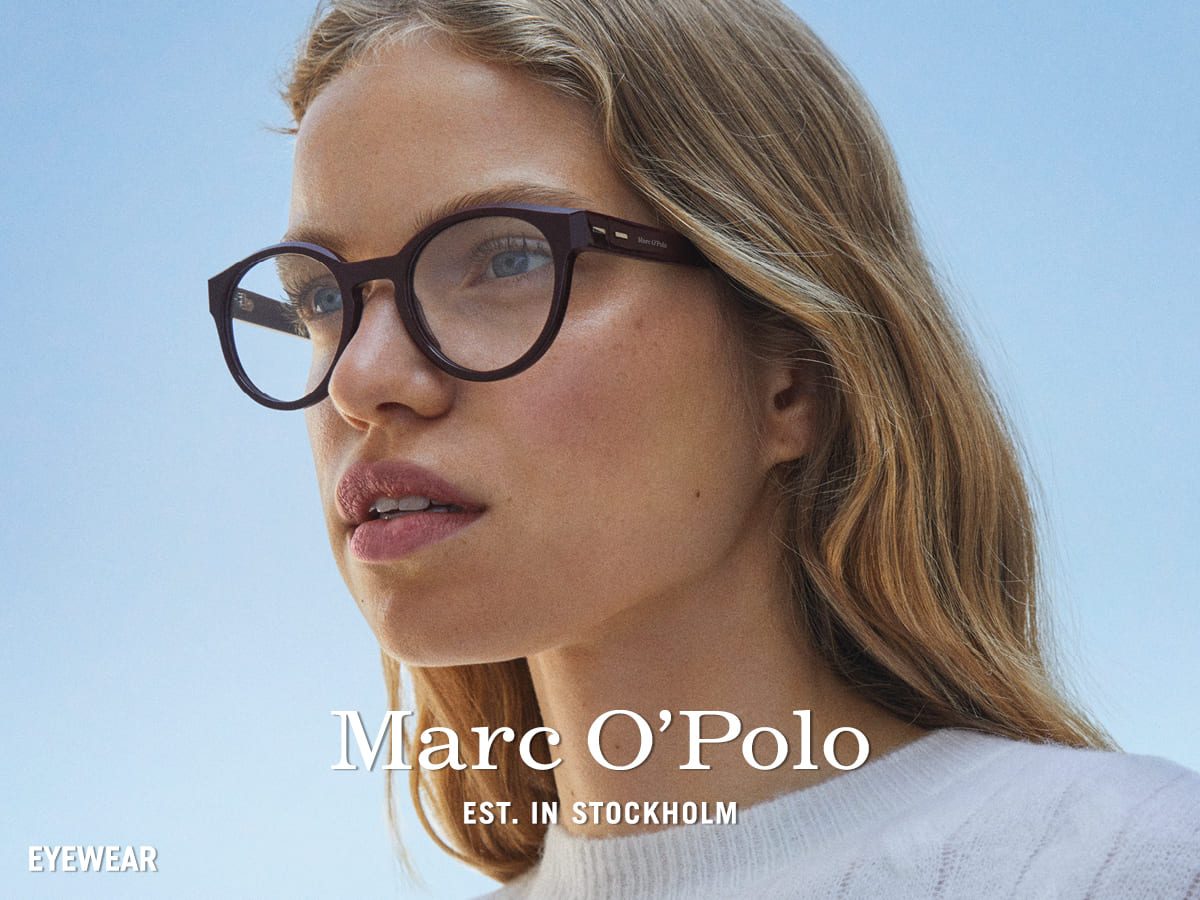 Junge Frau mit Marc O'Polo Brille aus dem Angebot von Optiker Gronde 