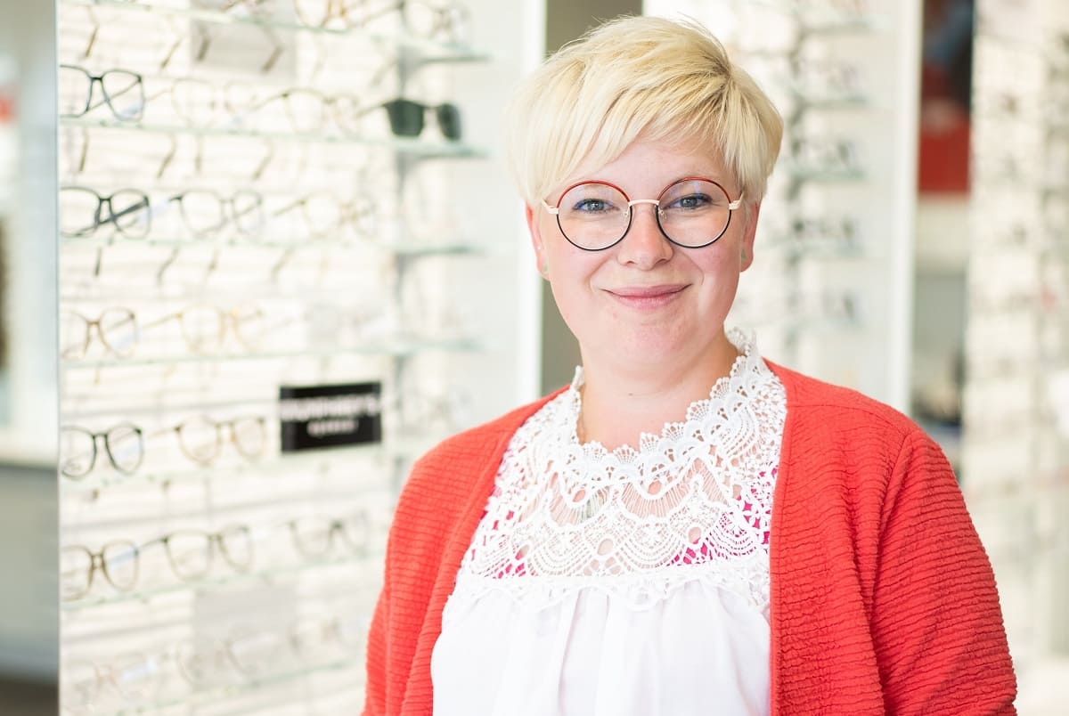 Ulrike Morawitzky, Augenoptikerin bei Optiker Gronde in Augsburg-Göggingen in der Bergiusstraße