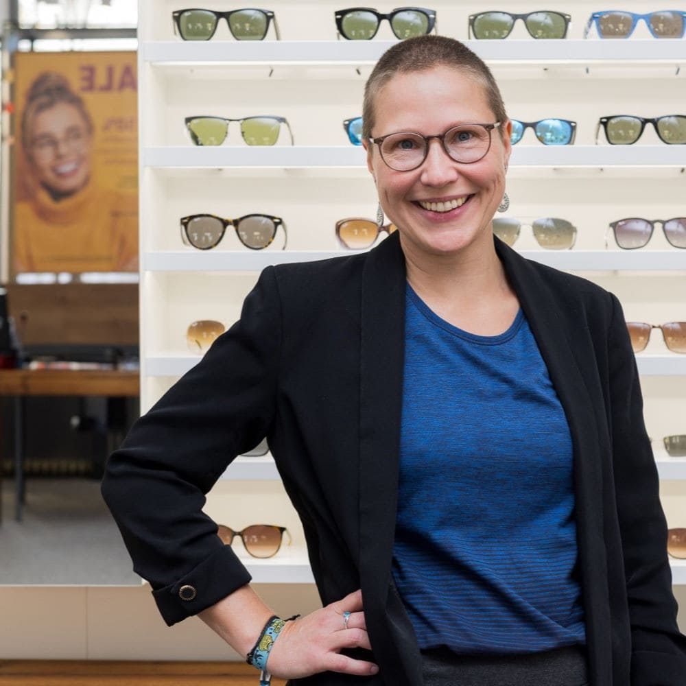 Katrin Schneider, Optometristin bei Optiker Gronde, Augsburg, Maximilianstraße und Königsbrunn