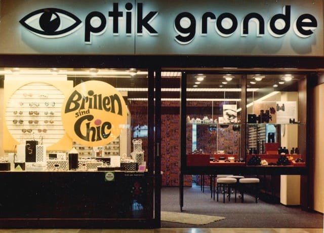 Optik Gronde 1971 im Augsburger Schwabencenter