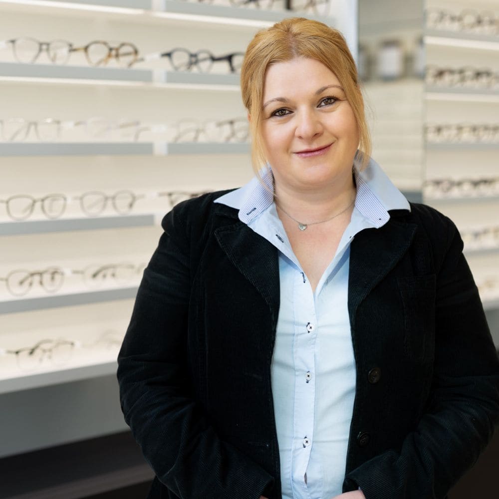 Natia Sagareshvili, Fachverkäuferin für Augenoptik bei GRONDE Sehen & Hören in Königsbrunn