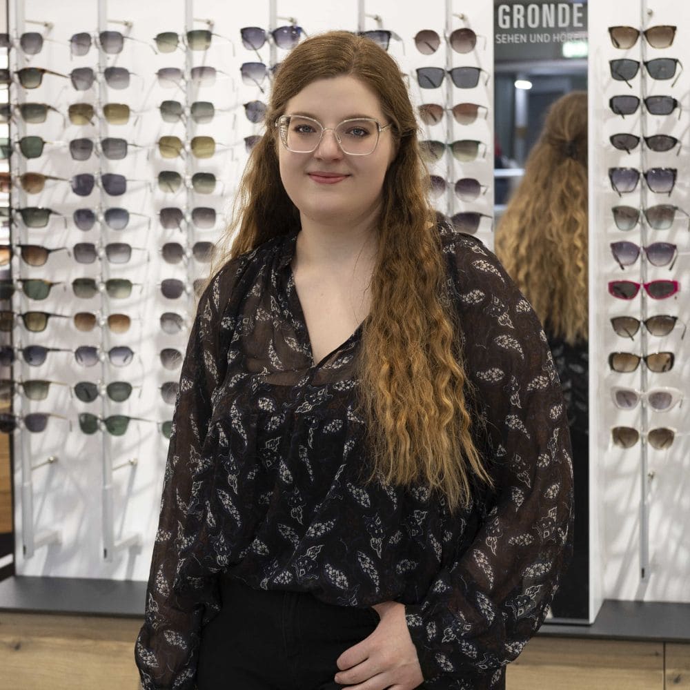 Nike Otte, Augenoptikermeisterin bei GRONDE Sehen & Hören, Augsburg City-Galerie